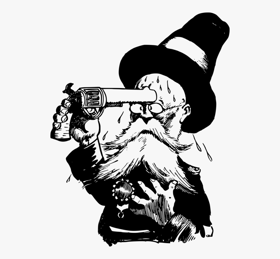 Pistol Clipart Man - Head Of Gun, Transparent Clipart