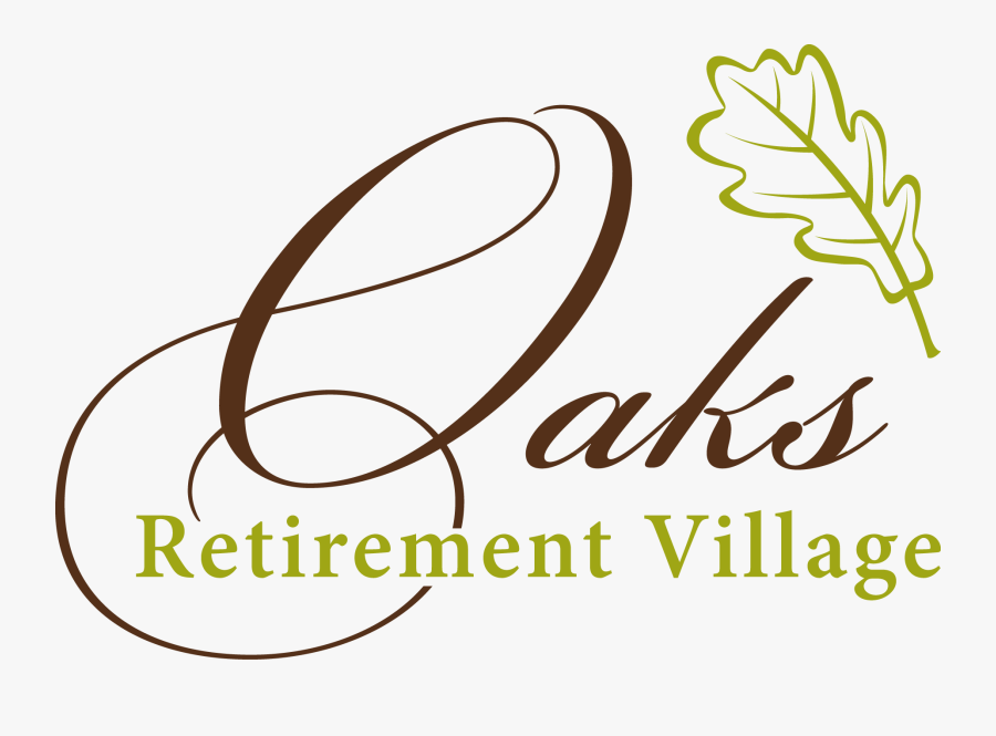 Transparent Happy Retirement Png - Oaks Retirement Village Logo, Transparent Clipart