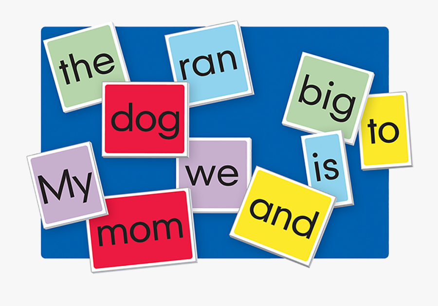 Sight Words, Transparent Clipart