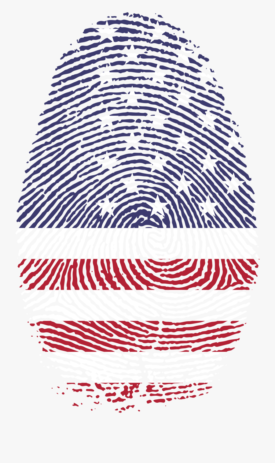 America Fingerprint Clip Arts - Finger Print, Transparent Clipart