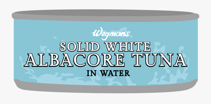 Wegmans Tuna Can - Albacore Tuna Can Wegmans Nutrition, Transparent Clipart