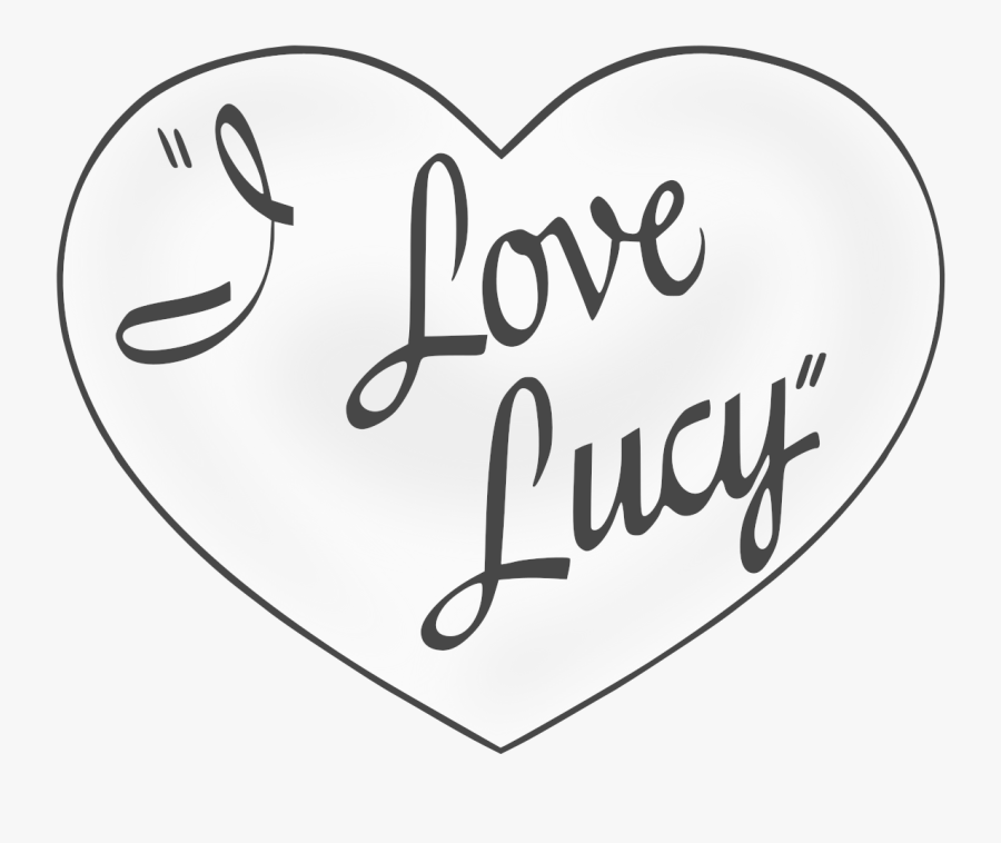 Clip Art Wikipedia - Love Lucy Logo Png, Transparent Clipart