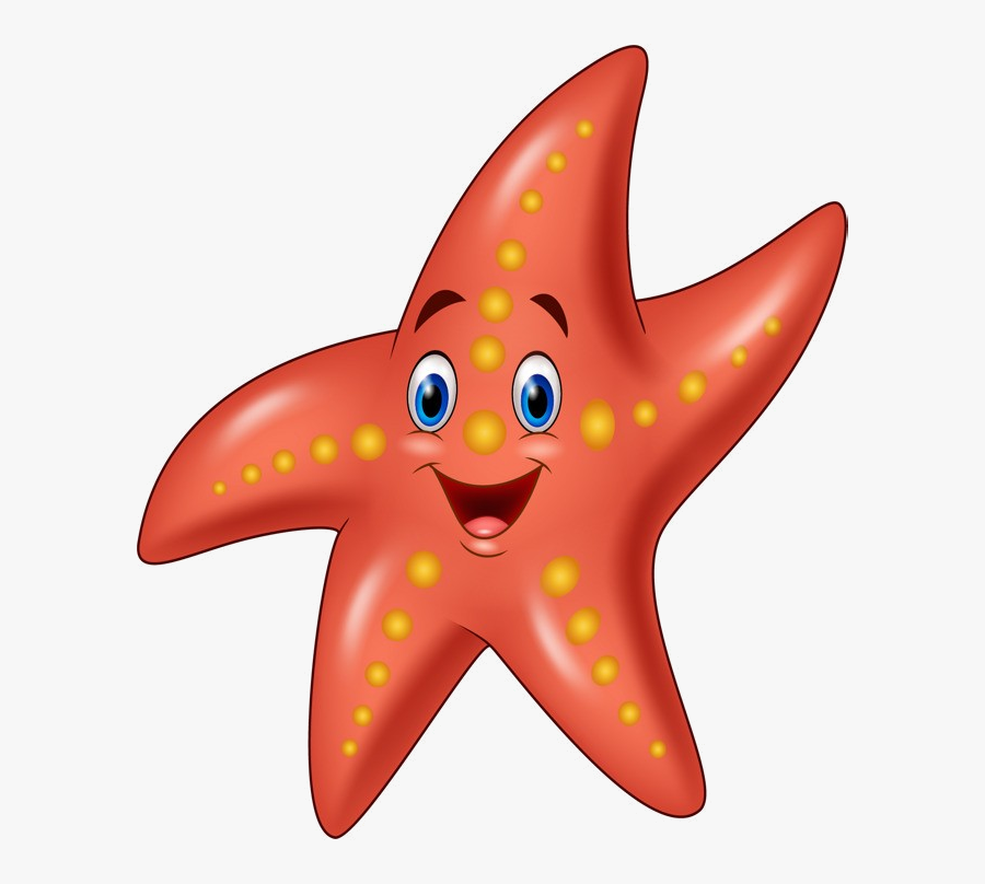 Starfish Clipart Best Clip Art Collection Transparent - Estrella De Mar Animada, Transparent Clipart