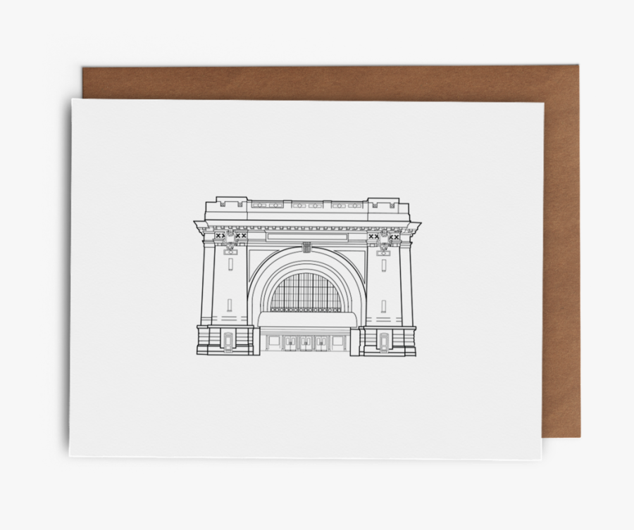 Chattanooga Choo Choo Greeting Card - Triumphal Arch, Transparent Clipart