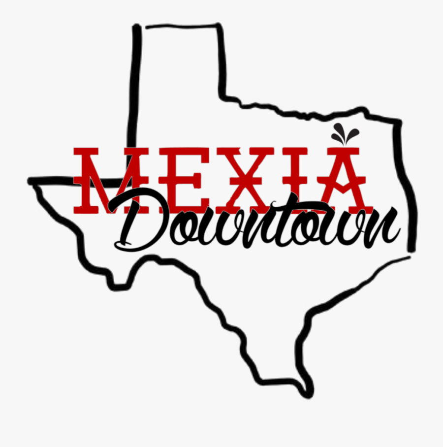 Outline Of Texas Hand Drawn, Transparent Clipart