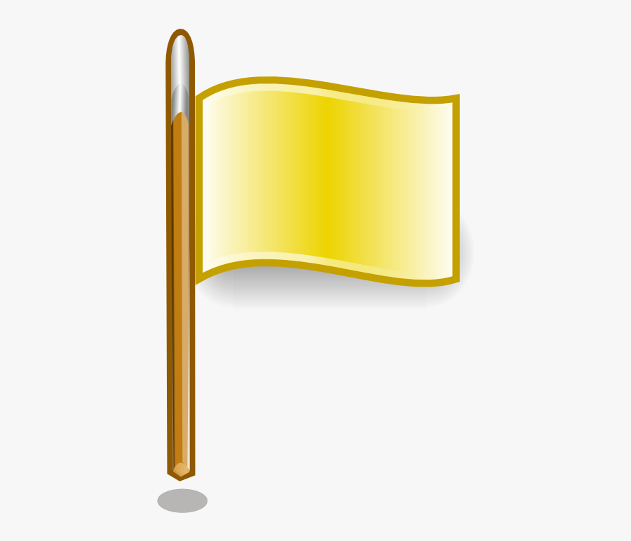 Transparent American Flag Icon Png - Small Yellow Flag Icon, Transparent Clipart
