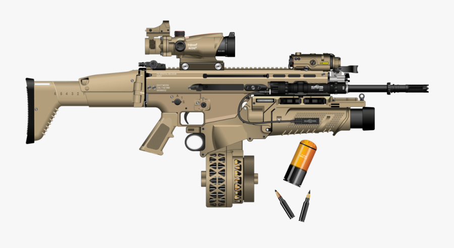 Скар из вувы. ФН скар. FN scar h. Scar-h SV. Scar h с барабанным магазином.