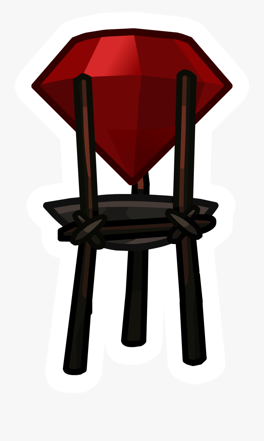 Club Penguin Rewritten Wiki - Chair, Transparent Clipart