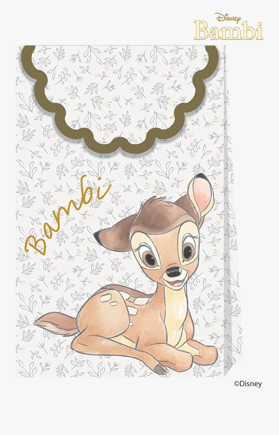 Disney Bambi Cutie Paper Party Bags"
 Class="lazyload - Disney Dream Big Little One, Transparent Clipart
