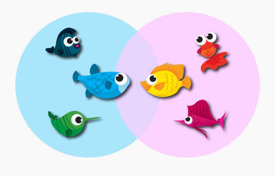 Grouper Arranges Blind Group Meetups Over Drinks In - Animated Group Of Fish, Transparent Clipart