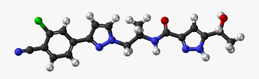 Darolutamide Molecule Ball - Molecule, Transparent Clipart