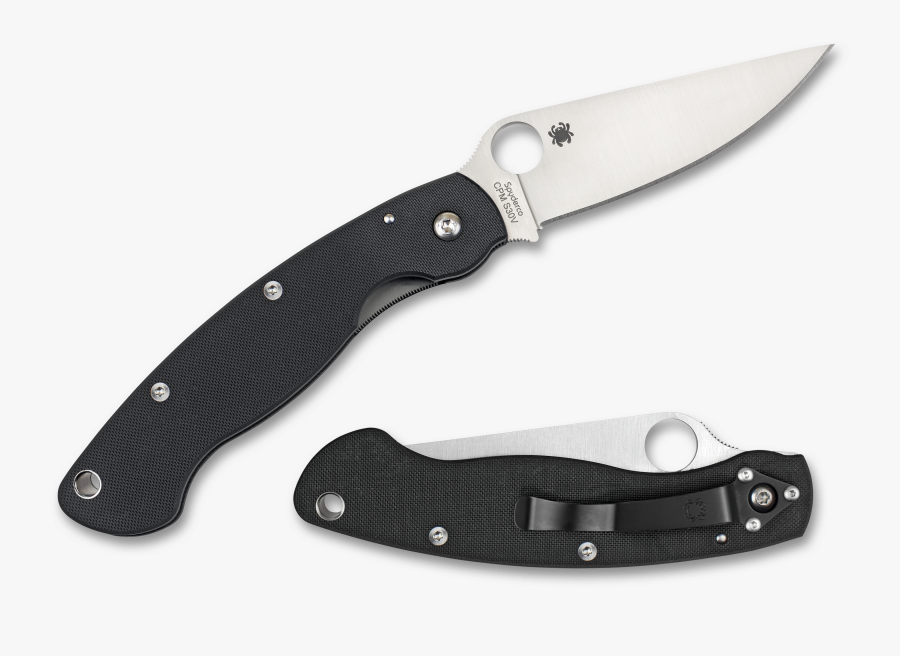 Spyderco Paramilitary 2 Gp, Transparent Clipart