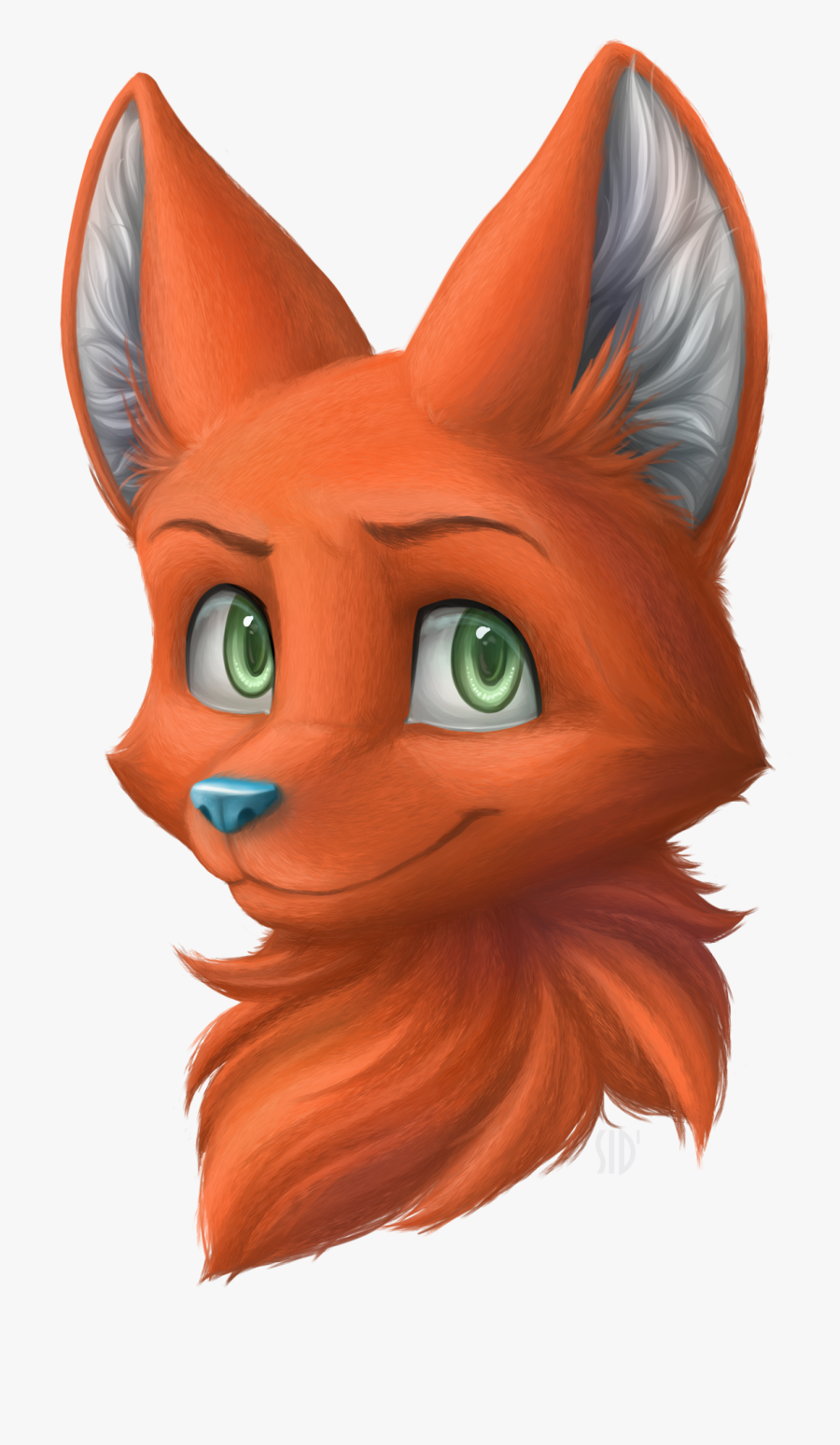 Clip Art Red Fox Face - Cute Furry Discord Emojis , Free Transparent