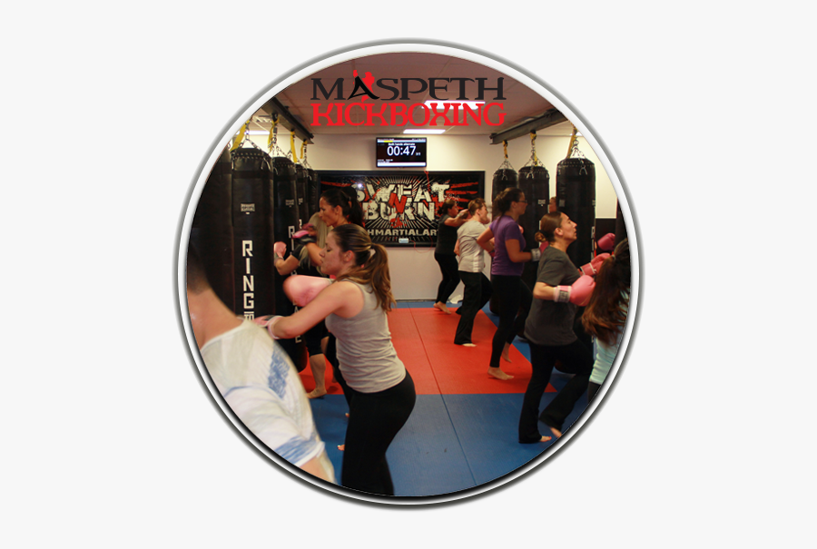 Maspeth Kickboxing - Circle, Transparent Clipart