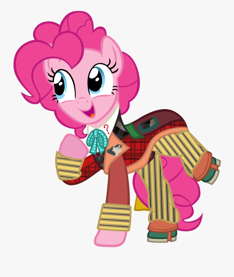 Doctor Who Pinkie Pie, Transparent Clipart