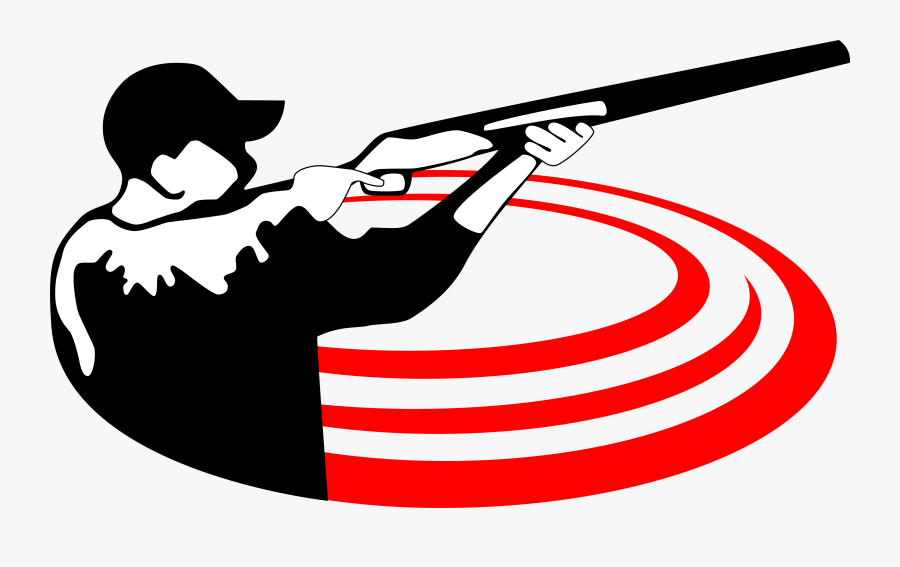Yielden Gun Club - Clay Pigeon Shooting Logo, Transparent Clipart