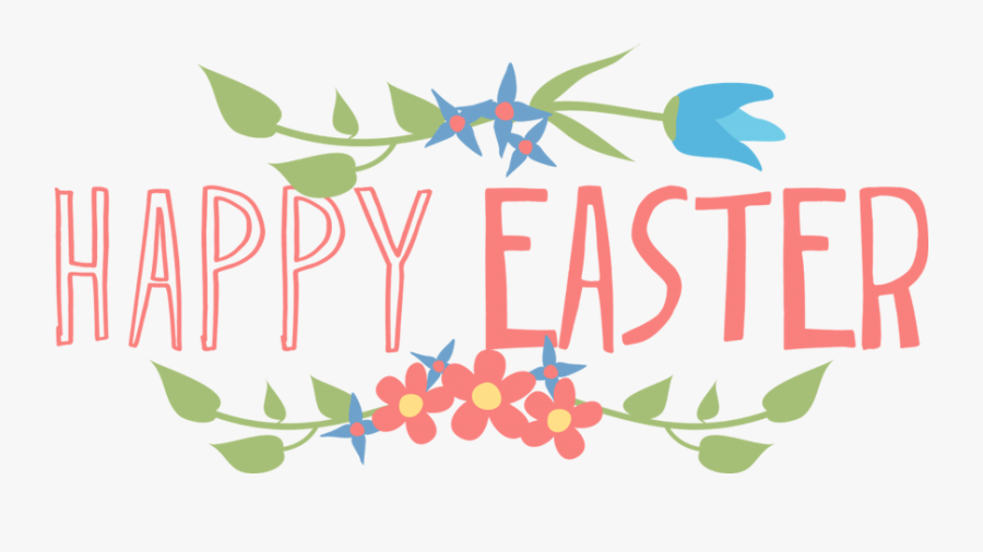 Easter Clip Sunday - Transparent Background Happy Easter Png, Transparent Clipart
