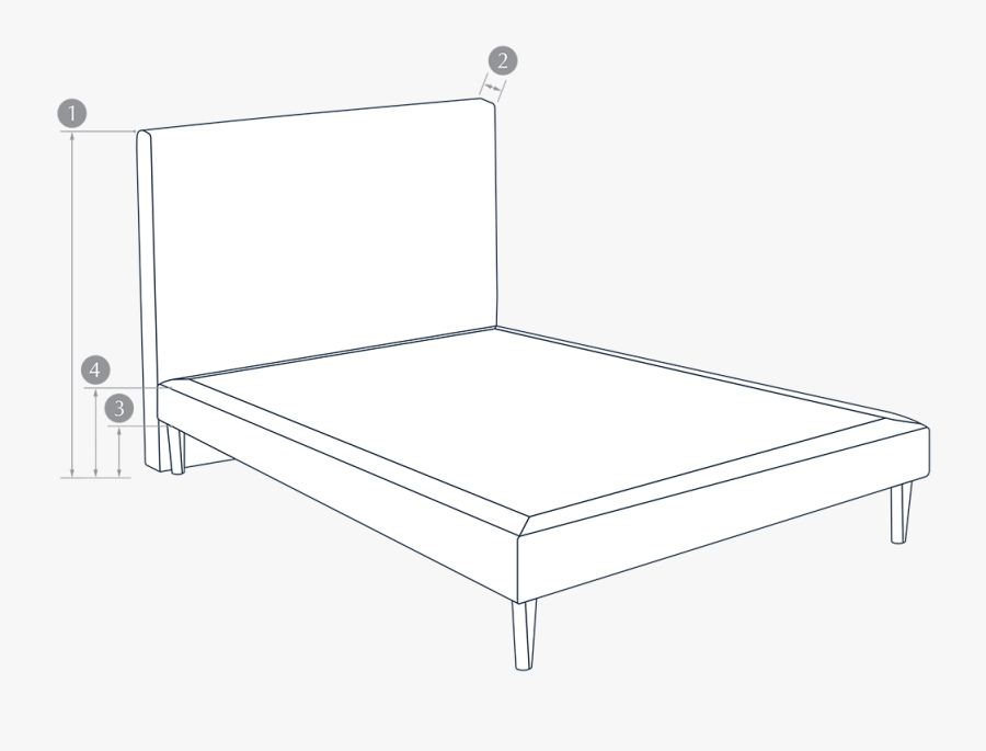 Foundation High Specific Dimensions - Bed Frame, Transparent Clipart