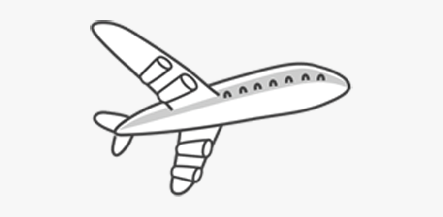 Clip Art Airplane Cartoon Drawing - Cartoon Plane Transparent Background, Transparent Clipart