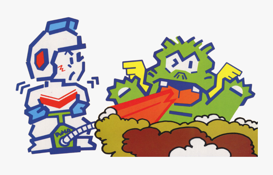 Dig Dug Famicom Disk System, Transparent Clipart