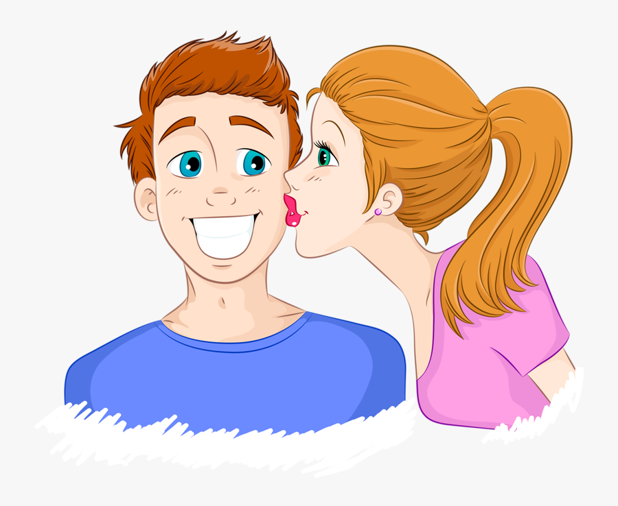 Cheek Kissing Clip Art Girl Kissing Boy Cartoon Free Transparent   196 1966725 Cheek Kissing Clip Art Girl Kissing Boy Cartoon 