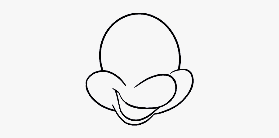 How To Draw Minnie Mouse - Draw Minnie Mouse And Mickey Mouse Baby, Transparent Clipart