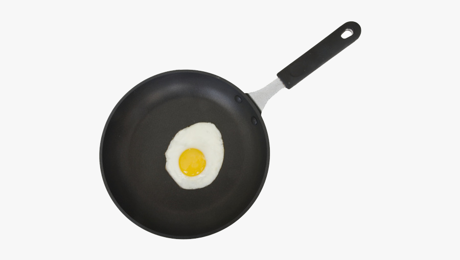 Fried Egg Frying Pan Fried Bread Cooking - Fried Egg In Pan Png, Transparent Clipart