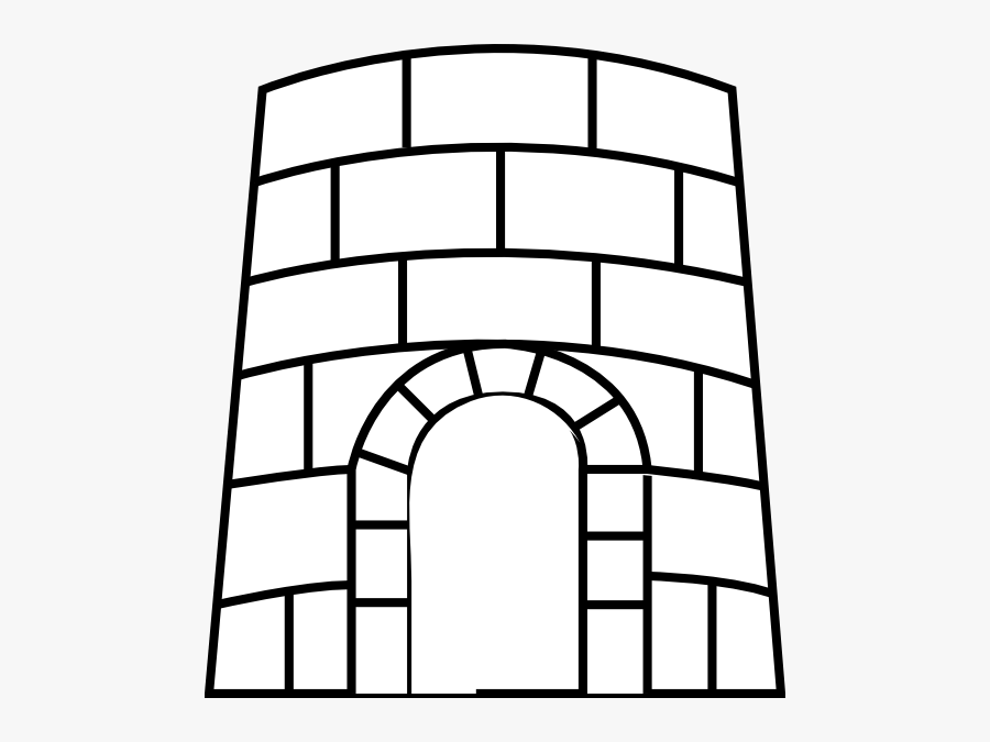 Castle Outline Clip Art At Clker - App Vsco, Transparent Clipart