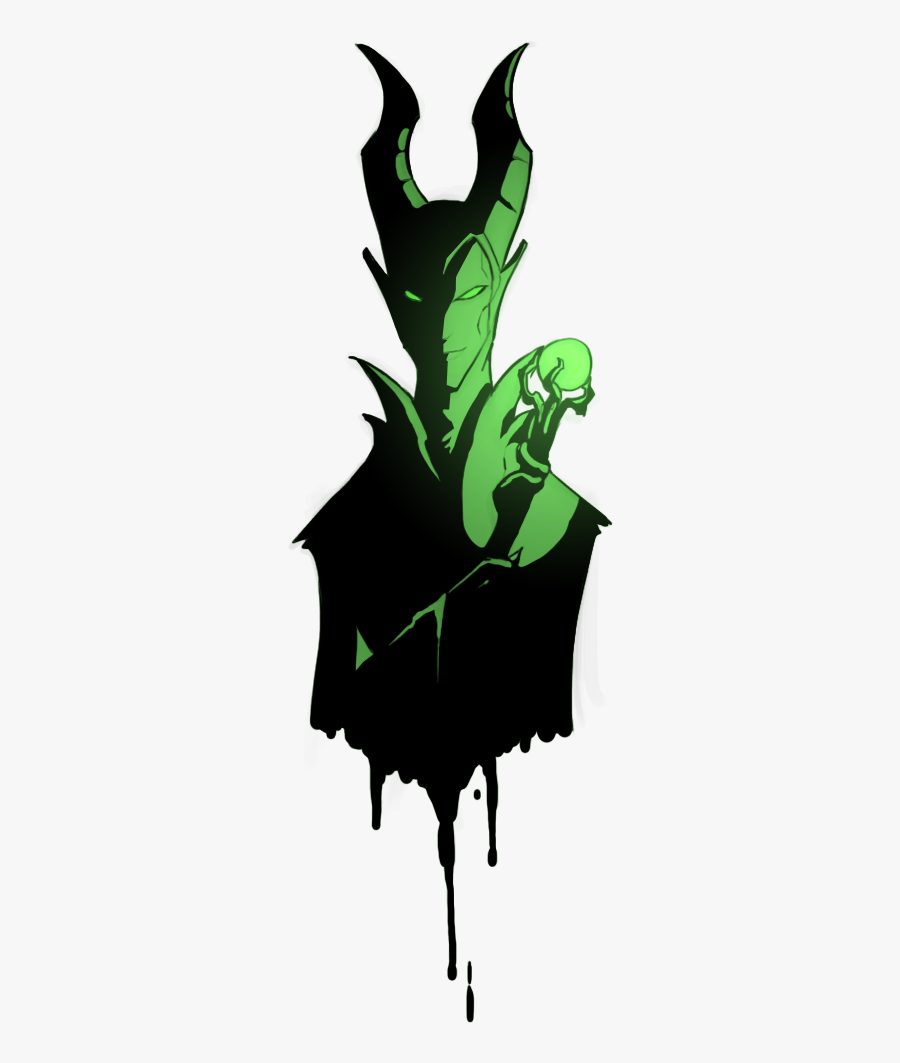 Maleficent - Illustration, Transparent Clipart