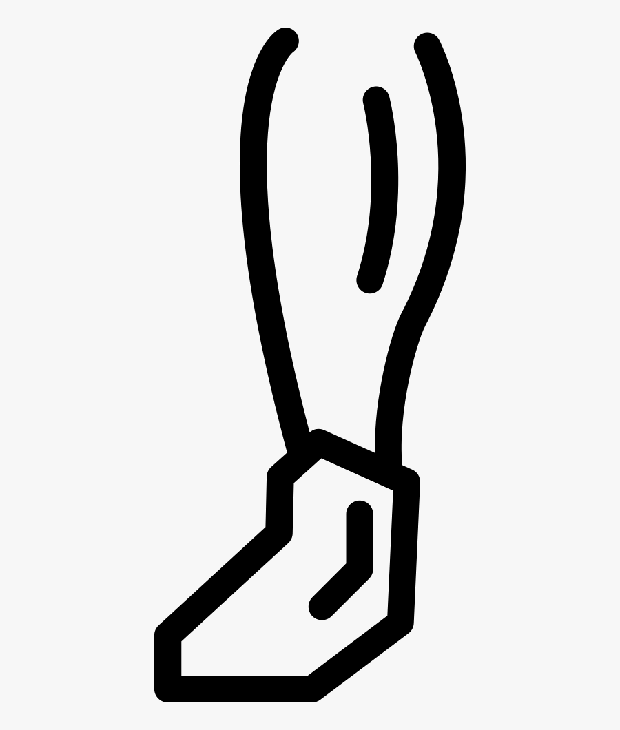 Transparent Foot Icon Png, Transparent Clipart