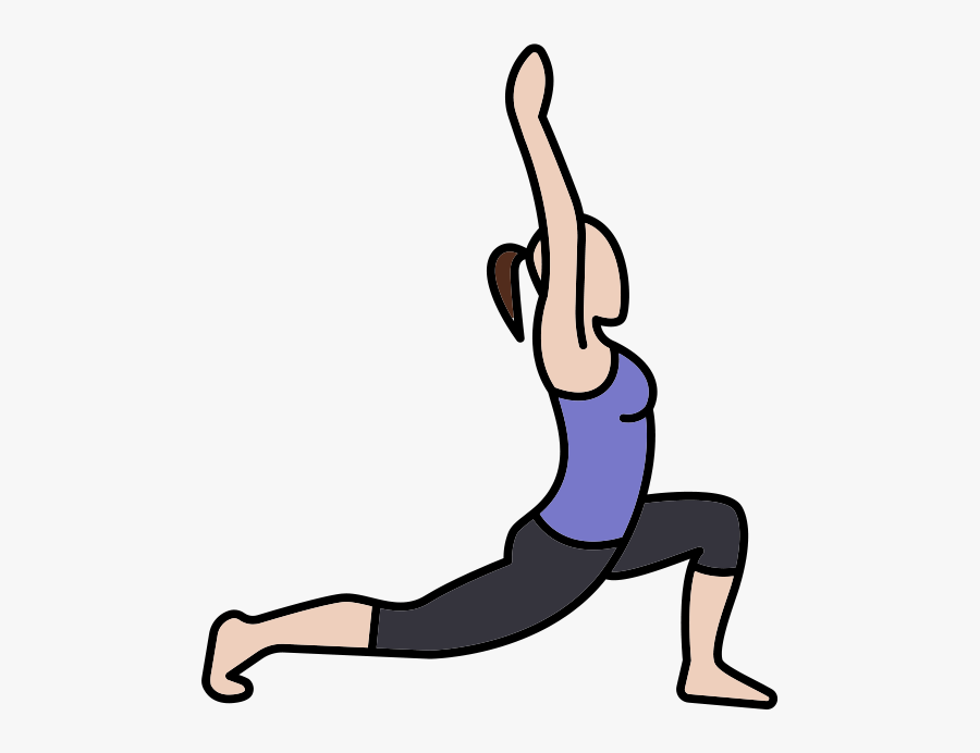 Intermediate Poses Asanas With - Woman Fitness Icon Png, Transparent Clipart
