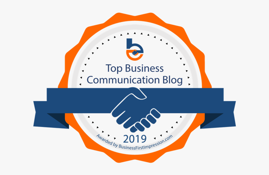 Top Business Communication Blog, Transparent Clipart