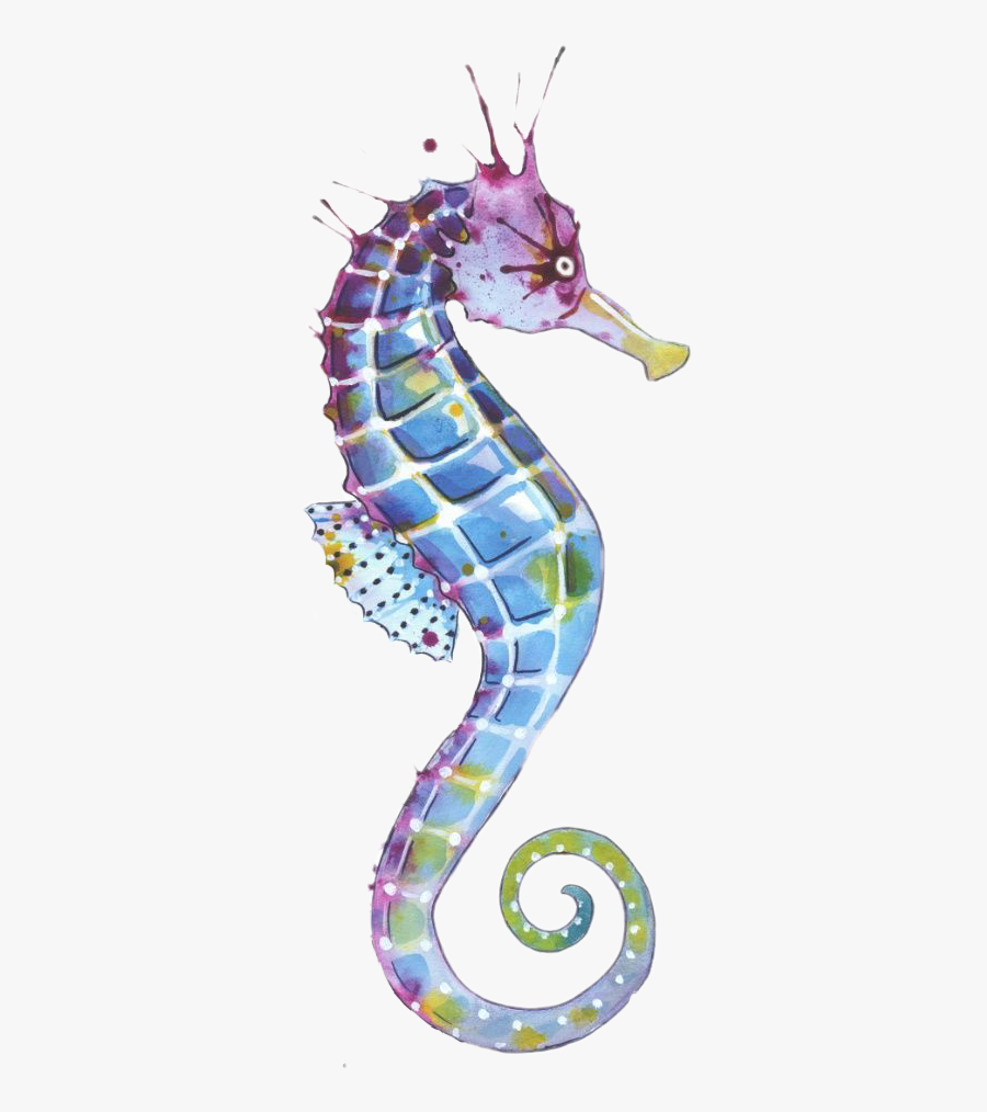 Seahorse - Seahorse Art, Transparent Clipart