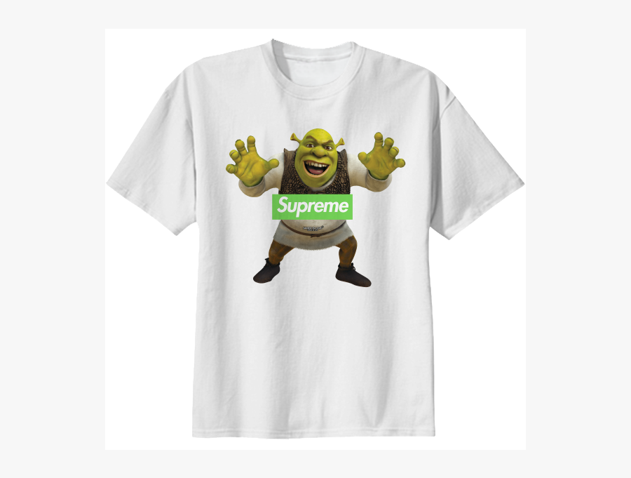 Clip Art Shrek Shirt - Shrek Supreme Collab, Transparent Clipart