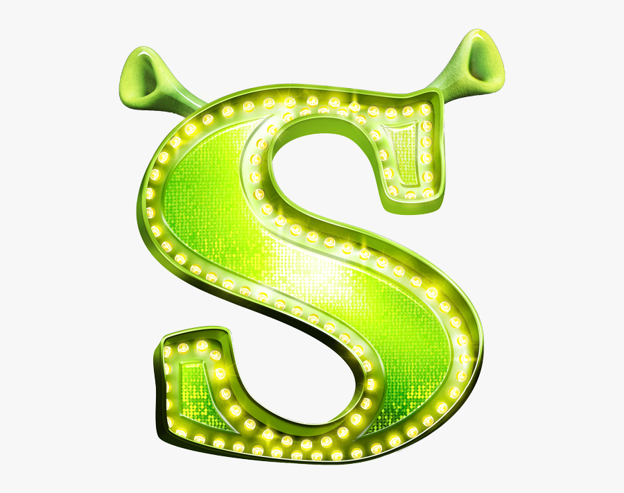 Shrek The Musical S Logo, Transparent Clipart