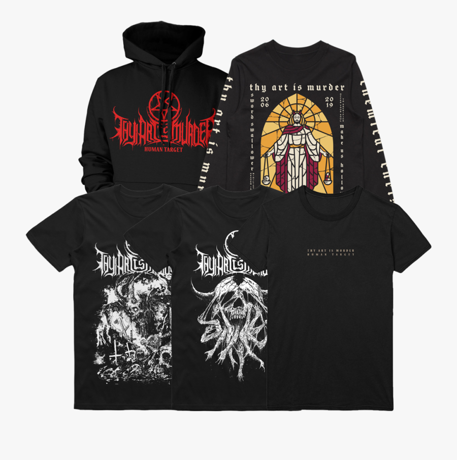 Мерч искусство. Thy Art is Murder мерч. Thy Art is Murder Human target Merch. Худи Thy Art is Murder.