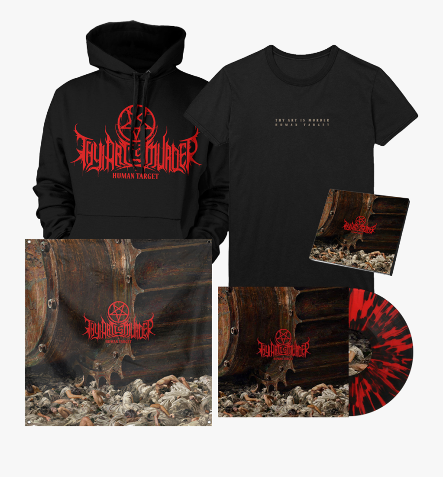 Thyart Bundle 8 - Human Target Thy Art Is Murder , Free Transparent ...