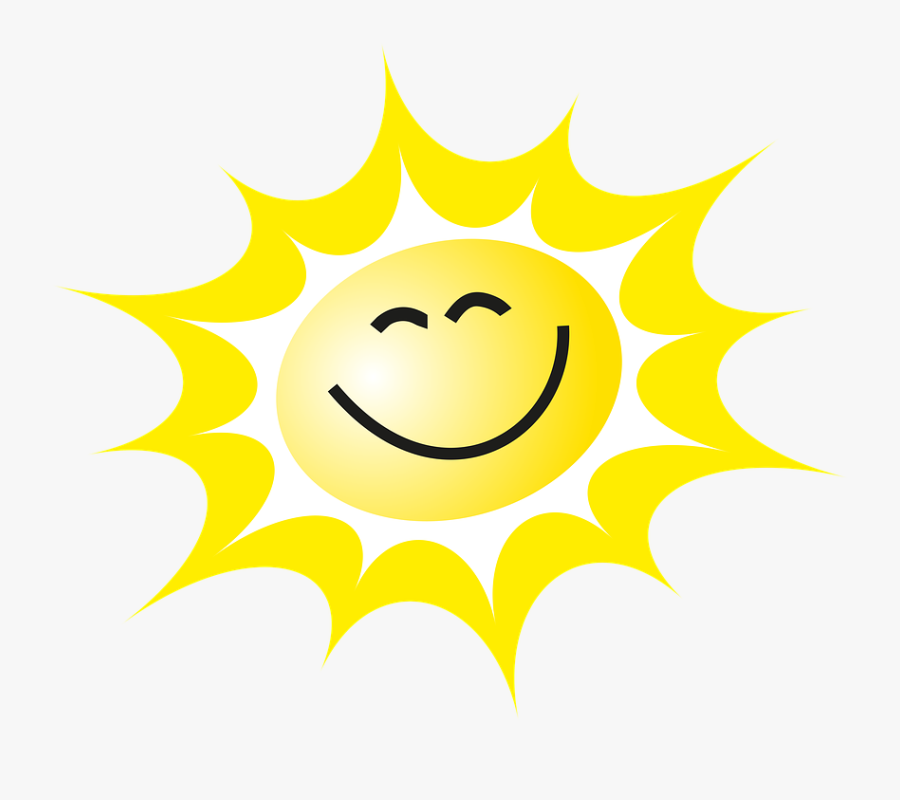 Smiling Sunshine Clipart 23, Buy Clip Art - Słońce Uśmiech, Transparent Clipart