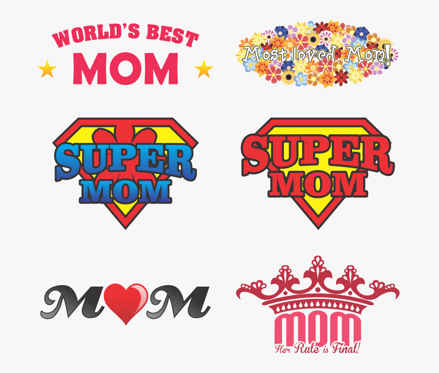 Mother Vector Mother"s Day - Designs For Mother's Day, Transparent Clipart