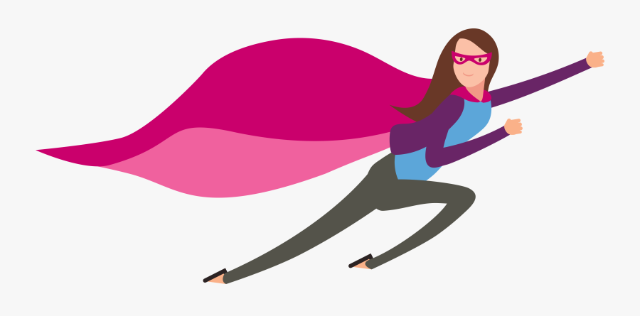 Supermom Cartoon Png, Transparent Clipart