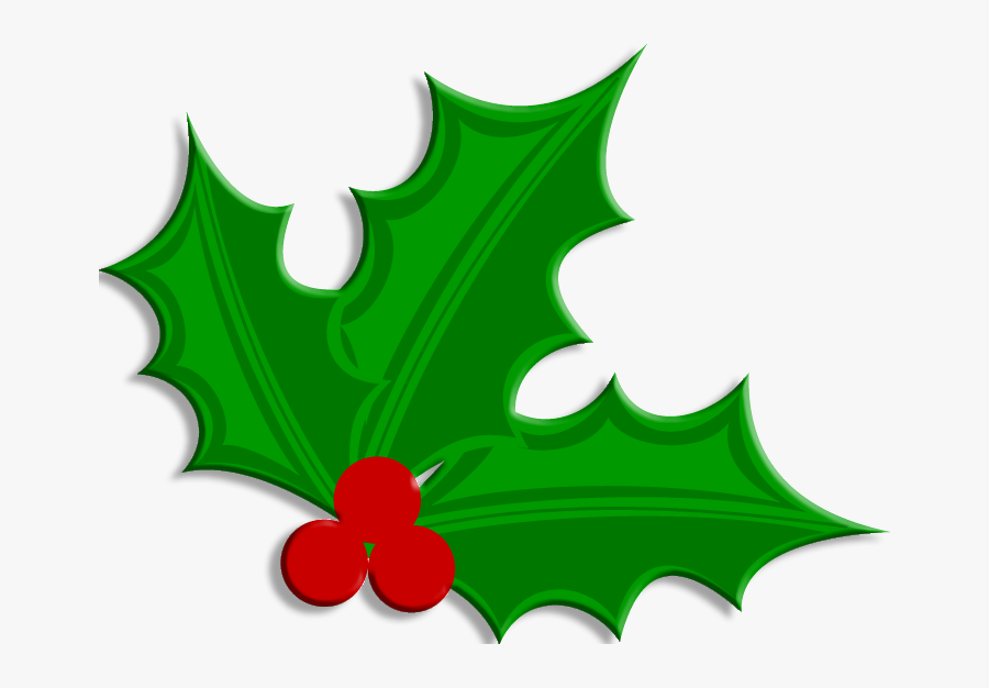 Transparent Holly Leaf Png - Holly Clipart Transparent Background, Transparent Clipart