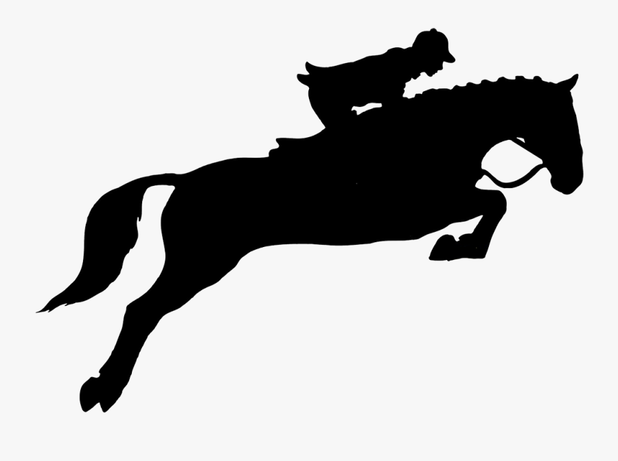 Download Horse Jumping Hurdle Png Horse And Rider Silhouette Jumping Free Transparent Clipart Clipartkey PSD Mockup Templates