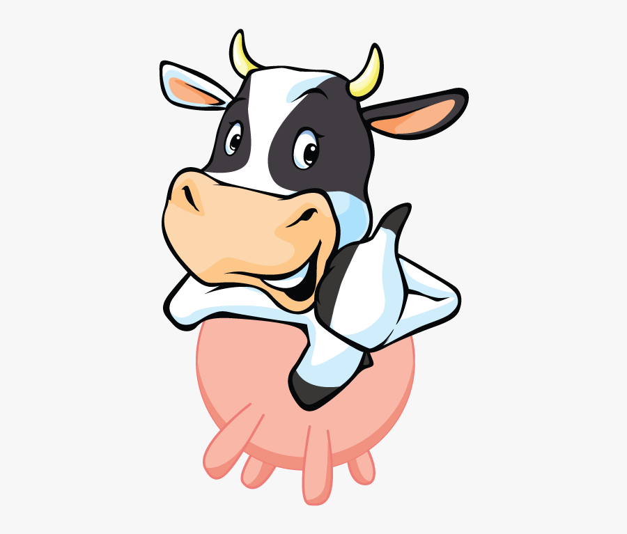 Cow Thumbs Up Clipart, Transparent Clipart