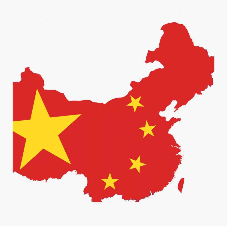 Communist Party Of China Map, Transparent Clipart