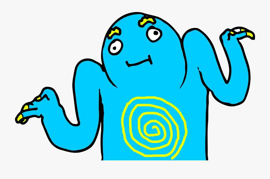 Sans Funny Shrug, Transparent Clipart