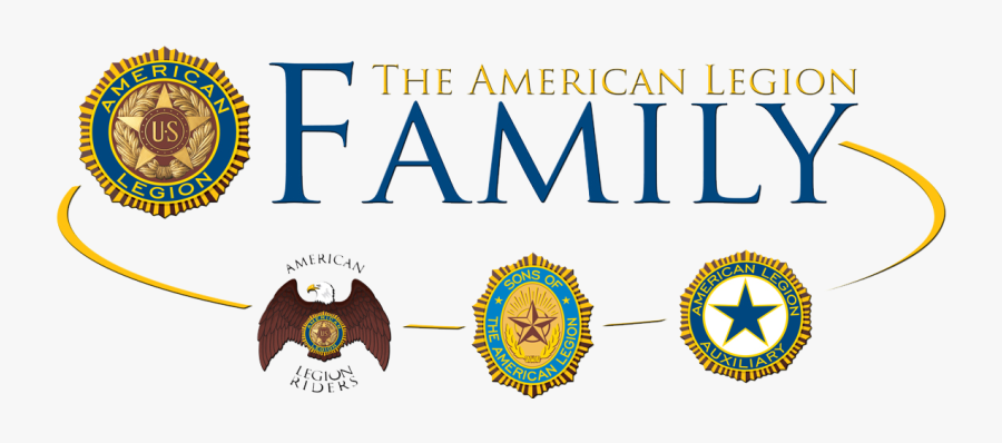 American Legion Family Logo, Transparent Clipart