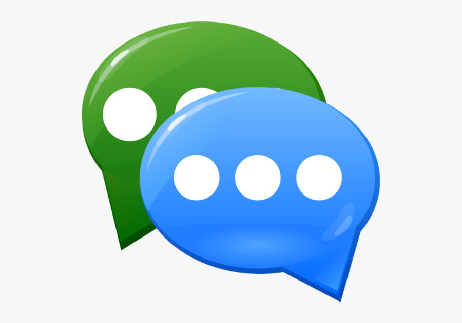 Chat Room Apps Logo, Transparent Clipart