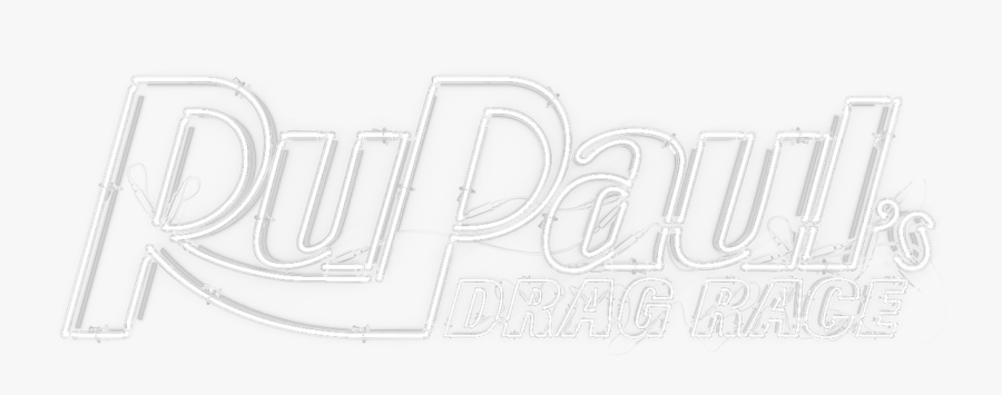 Rupaul's Drag Race Logo White Png , Free Transparent Clipart - ClipartKey