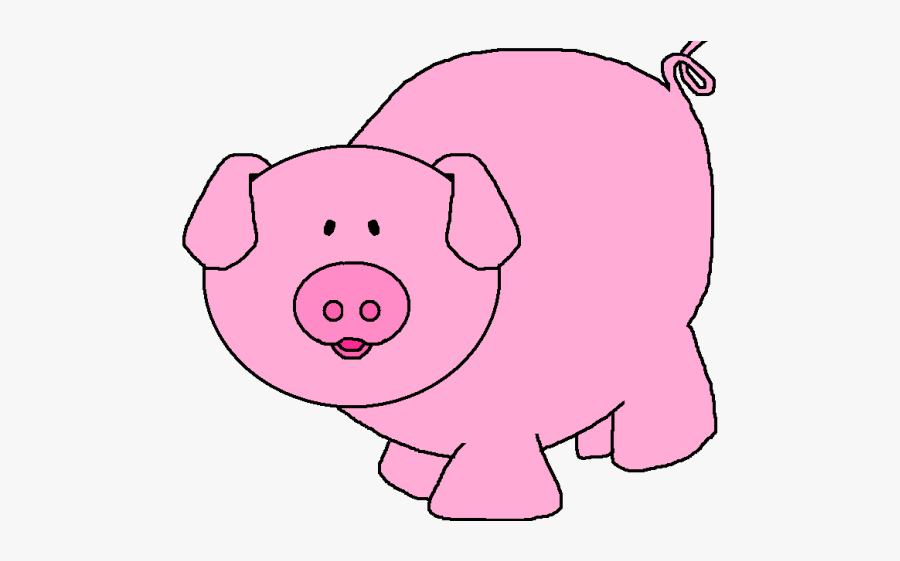 Clip Art Of A Pig, Transparent Clipart