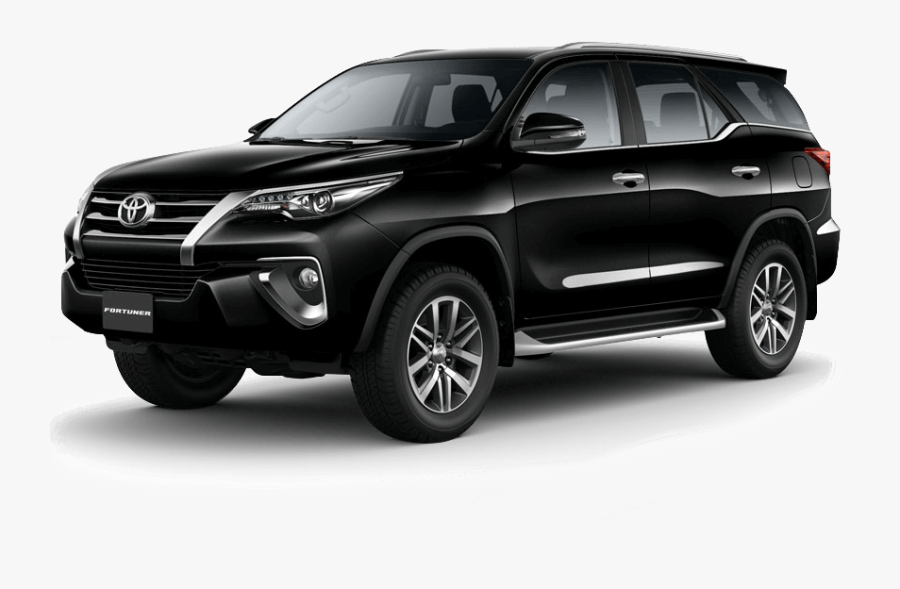 Attitude Black Mica - Black Toyota Fortuner 2018, Transparent Clipart